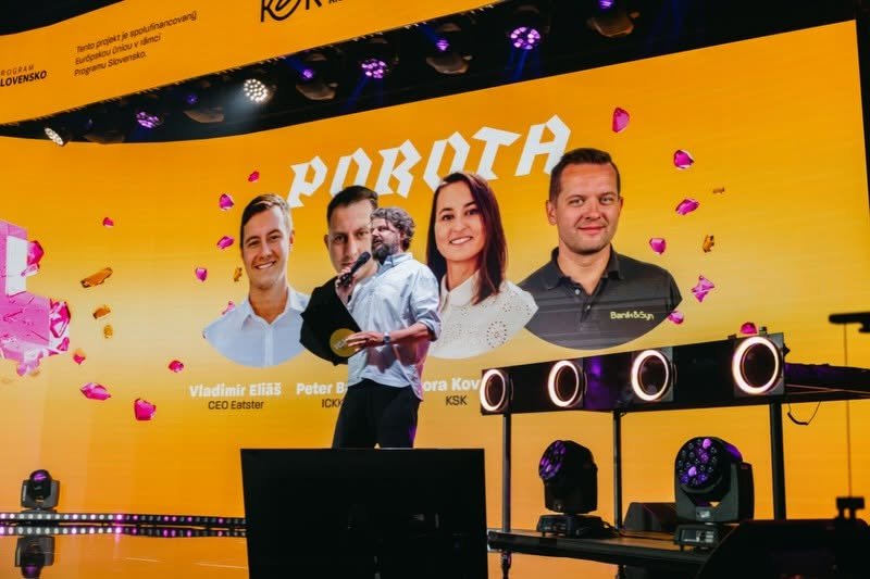 Jano Gordulič moderuje Founders Challenge